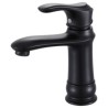 5 Colors Optional Brass Basin Mixer Tap European Style Single Lever Countertop Faucet