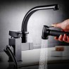 Special Bathroom Sink Tap Elegant Black Basin Faucet