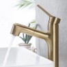 Single Lever Vessel Sink Faucet with Pull-Out Basin Mixer