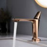 Chrome / Black / Rose Gold Optional Modern Brass Basin Faucet (Short)