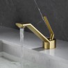 Single Lever Bathroom Faucet with Brass Basin Mixer