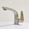 Brushed Stainless Steel Faucet Bathroom Mixer Tap