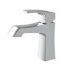 Brass Square Bathroom Faucet with Modern Basin Mixer Tap