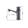 Faucet Brass Basin Mixer Tap Modern Short Design