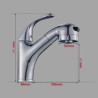 Modern Chrome Kitchen Spray Faucet with Pull Out Sprayer