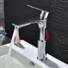 Liftable Chrome Basin Faucet Bathroom Sink Tap