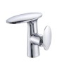 Waterfall Basin Faucet Contemporary Chrome Bathroom Sink Tap