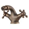 Golden/Chrome/Antique Bidet Faucet Deck Mount Widespread Tap