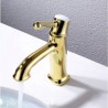 Modern Gold Basin Faucet Ti-PVD Bathroom Sink Mixer Tap