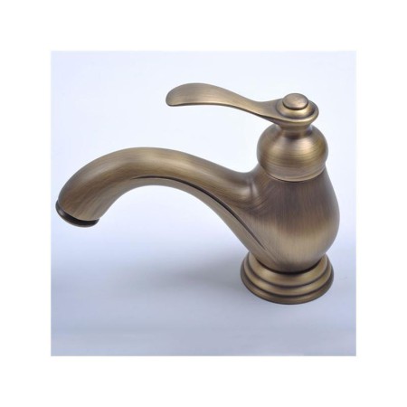 Antique Brass Centerset Single Handle Bathroom Sink Faucet