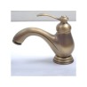 Antique Brass Centerset Single Handle Bathroom Sink Faucet