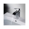 Wall Mounted Bathroom Mixer Bathtub Tap Single Handle Black Baking Basin Faucet