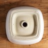 White Basin Modern Square Vessel Sink Special (without Faucet)