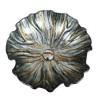 Tempered Glass Vessel Sink in the Shape of a Seashell (Faucet Not Included)