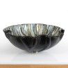 Tempered Glass Vessel Sink in the Shape of a Seashell (Faucet Not Included)