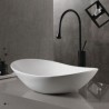 Ingot Shaped Ceramic Wash Basin Simple Style Bathroom Lavatory Countertop Basin