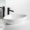 Nordic Ceramic Wash Basin in Triangle Shape for Home Countertop