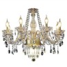 Bedroom Living Room Large Crystal Chandelier European Classic Pendant Light