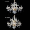 Bedroom Living Room Large Crystal Chandelier European Classic Pendant Light