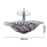 Sink and Faucet Set with a Unique Design Bathroom Counter Top Basin Waterfall Tap Vessel Sink