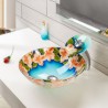 Pastoralism Vessel Sink Modern Tempered Glass Sink & Faucet Sets