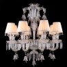 Bedroom Living Room Study Classic European Crystal Chandelier Ring Bells Pendant Light