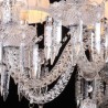 Bedroom Living Room Study Classic European Crystal Chandelier Ring Bells Pendant Light