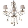 Bedroom Study Classic European Crystal Chandelier Cognac Pendant Light