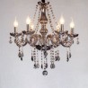 Living Room Hotel Rooms Elegant Crystal Chandelier European Style Glass Pendant Light