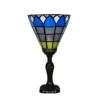 Colored Glass European Table Lamp For Living Room Dining Room