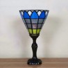 Colored Glass European Table Lamp For Living Room Dining Room