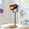 Adjustable Reading Light Retro Table Lamp For Home Lighting Bedroom Study Office