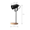 Adjustable Reading Light Retro Table Lamp For Home Lighting Bedroom Study Office