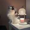 Marble Aromatherapy Candle Melting Wax Lamp Table Lamp Fragrance Melting Candle Lamp