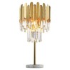 For Bedroom, Modern Bedside Crystal Table Lamp With Marble Base