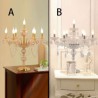 For Bedroom, Elegant Modern Crystal Chandelier Nightstand Table Lamp