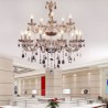 Elegant Pendant Light Bedroom Living Room Large European Crystal Chandelier