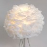 Feather Table Lamp Desk Decorative Lighting