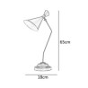 Single Light Desk Lamp Study Bedside Mini Reading Lamp American Style Iron Table Lamp