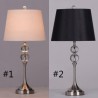 Study Bedroom Desk Reading Lamp American Glass Globe Table Lamp