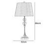 Study Bedroom Desk Reading Lamp American Glass Globe Table Lamp