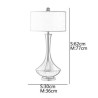 Simple Style Electroplating Table Lamp Study Living Room Modern Iron Desk Lamp