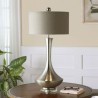 Simple Style Electroplating Table Lamp Study Living Room Modern Iron Desk Lamp