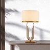 Paper Clip Desk Lamp Study Bedside Decoration Lamp Modern Golden Table Lamp