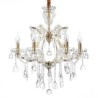 Dining Room Bedroom Elegant Crystal Chandelier European Pendant Light