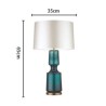 Table Lamp Desk Decor Lamp Bedroom Living Room Simple Glass Bubbles