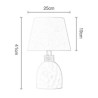 Contemporary Reading Lamp Study Room Living Room Minimalist Macaron Ceramic Table Lamp