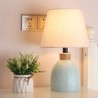 Contemporary Reading Lamp Study Room Living Room Minimalist Macaron Ceramic Table Lamp