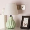 Contemporary Reading Lamp Study Room Living Room Minimalist Macaron Ceramic Table Lamp