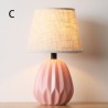 Contemporary Reading Lamp Study Room Living Room Minimalist Macaron Ceramic Table Lamp